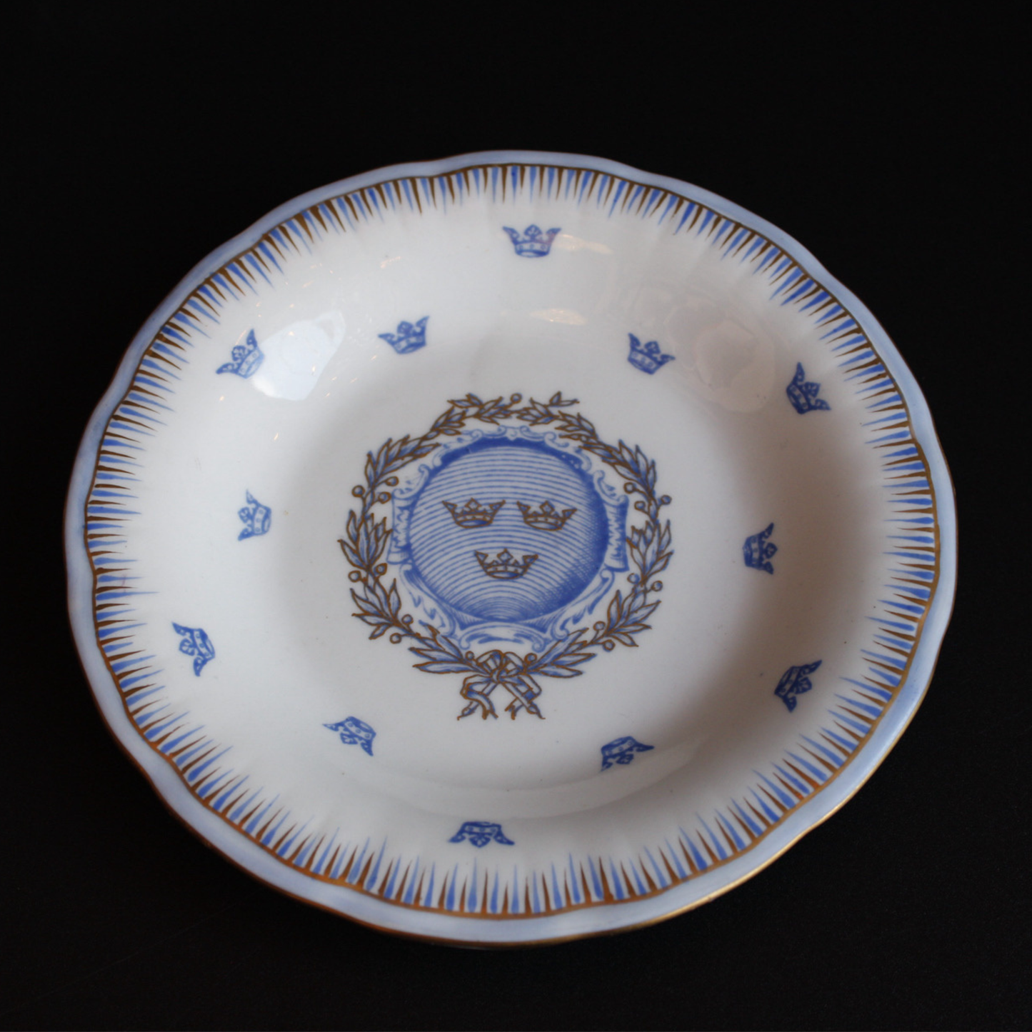 Vintage Rorstrand Gripsholm 3 Crowns Custard Set