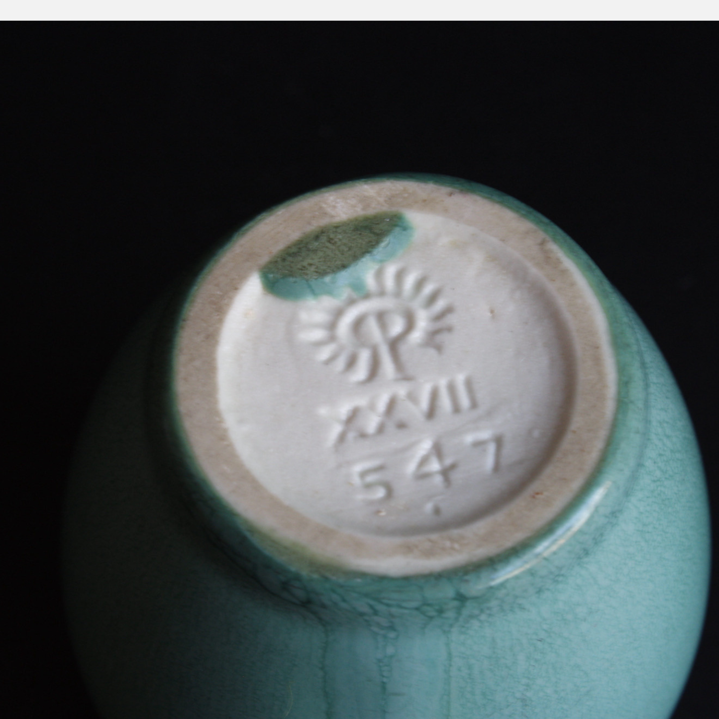 Vintage 1928 Rookwood Pottery Creamer