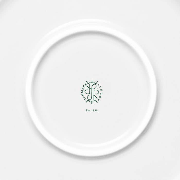 Lyngby Porcelæn - Rhombe - 11.3" Porcelain Serving Dish