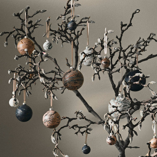 Ferm Living Marble Baubles