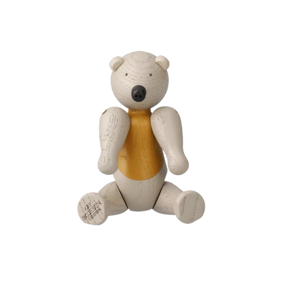 Kay Bojesen Bear - Liliput Mini Gray/Ash