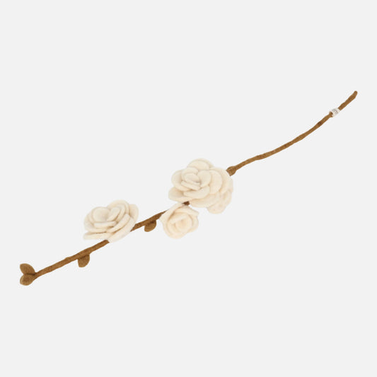 Gry & Sif Felt Branch w/ Roses