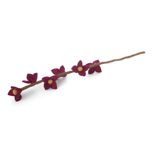 Gry & Sif Felt Flowers on Stalk