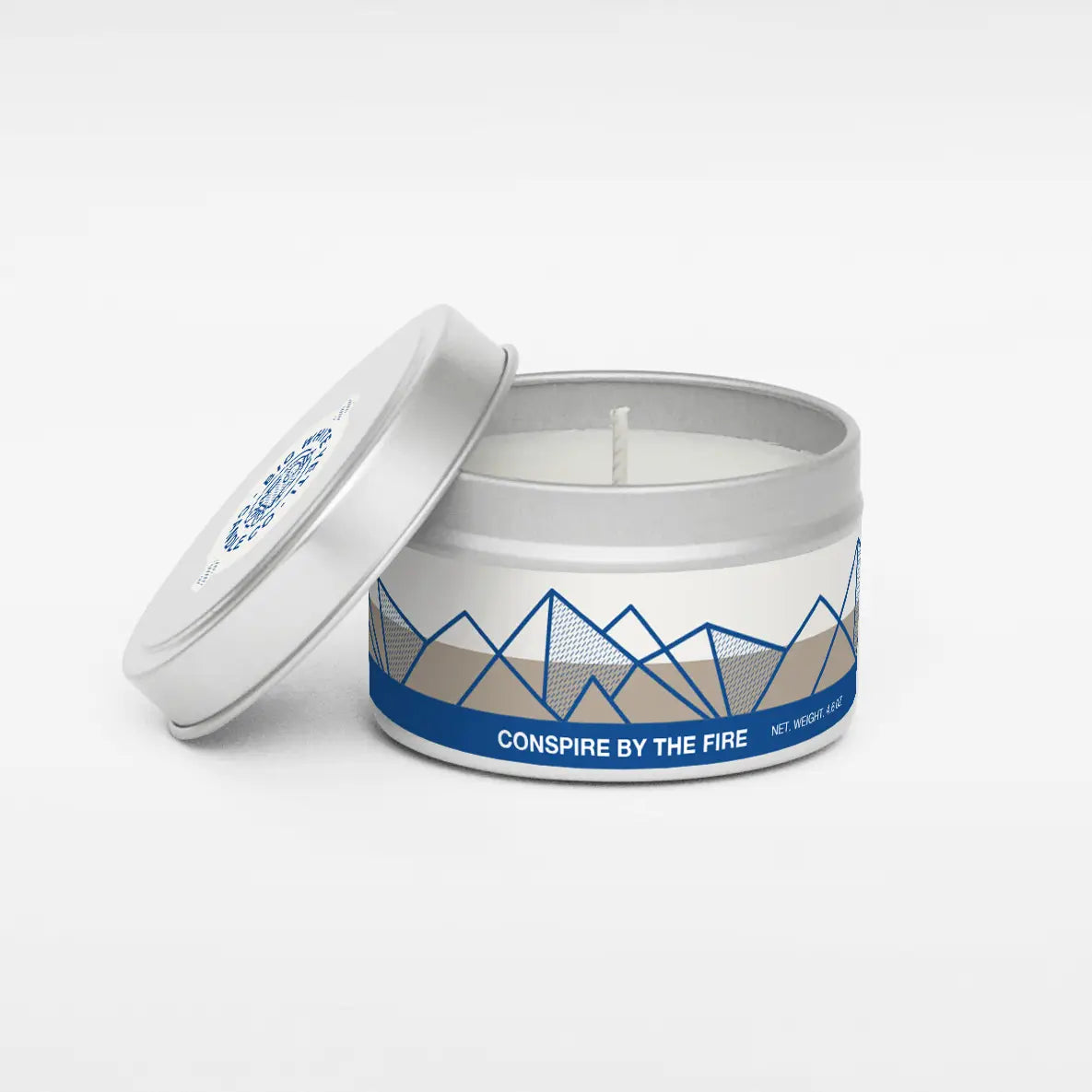 Big White Yeti Candle Tins