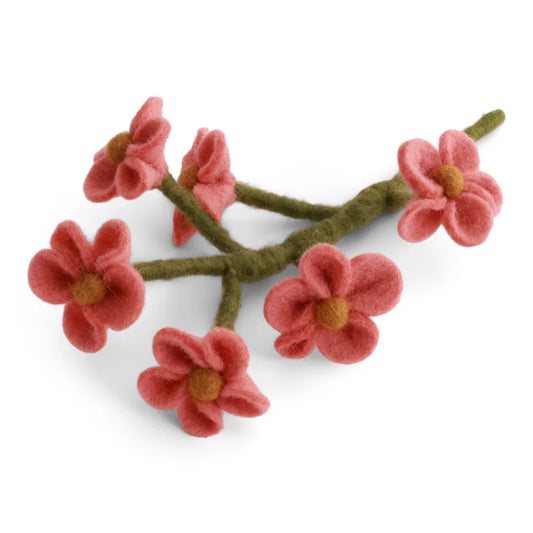 Gry & Sif Felt Forget Me Not - Dusty Red