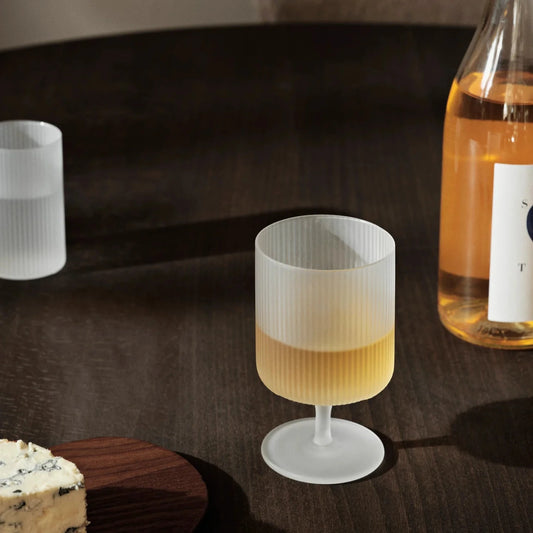 Ferm Living Ripple Wine Glasses