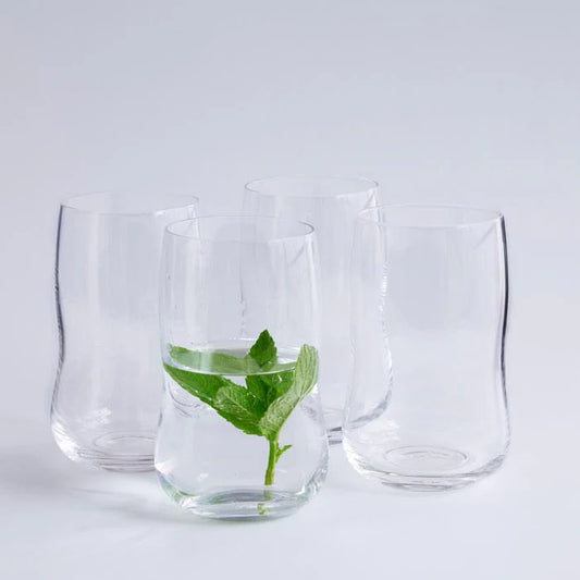 Holmegaard Future Curved Glass Tumblers Set