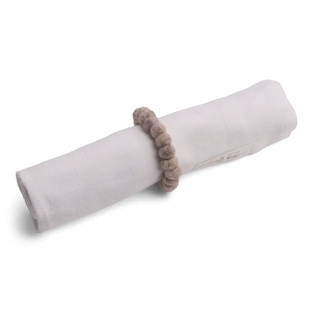 Gry & Sif Napkin Ring Feltballs - Set of 2