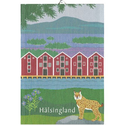 Ekelund Halsingland Landskap Kitchen Towel