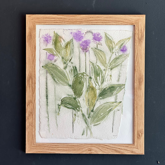 Mike Kasun "Solomon's seal and chives"