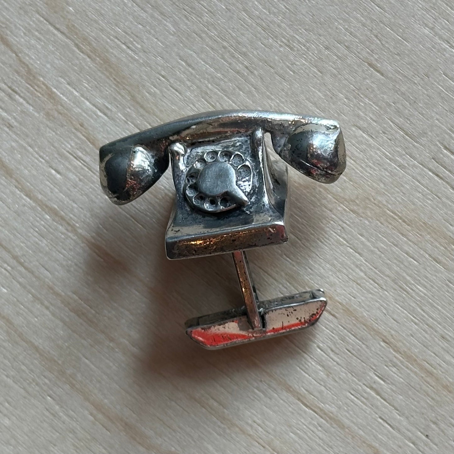 Vintage Fenwick & Sailors Telephone Cufflinks