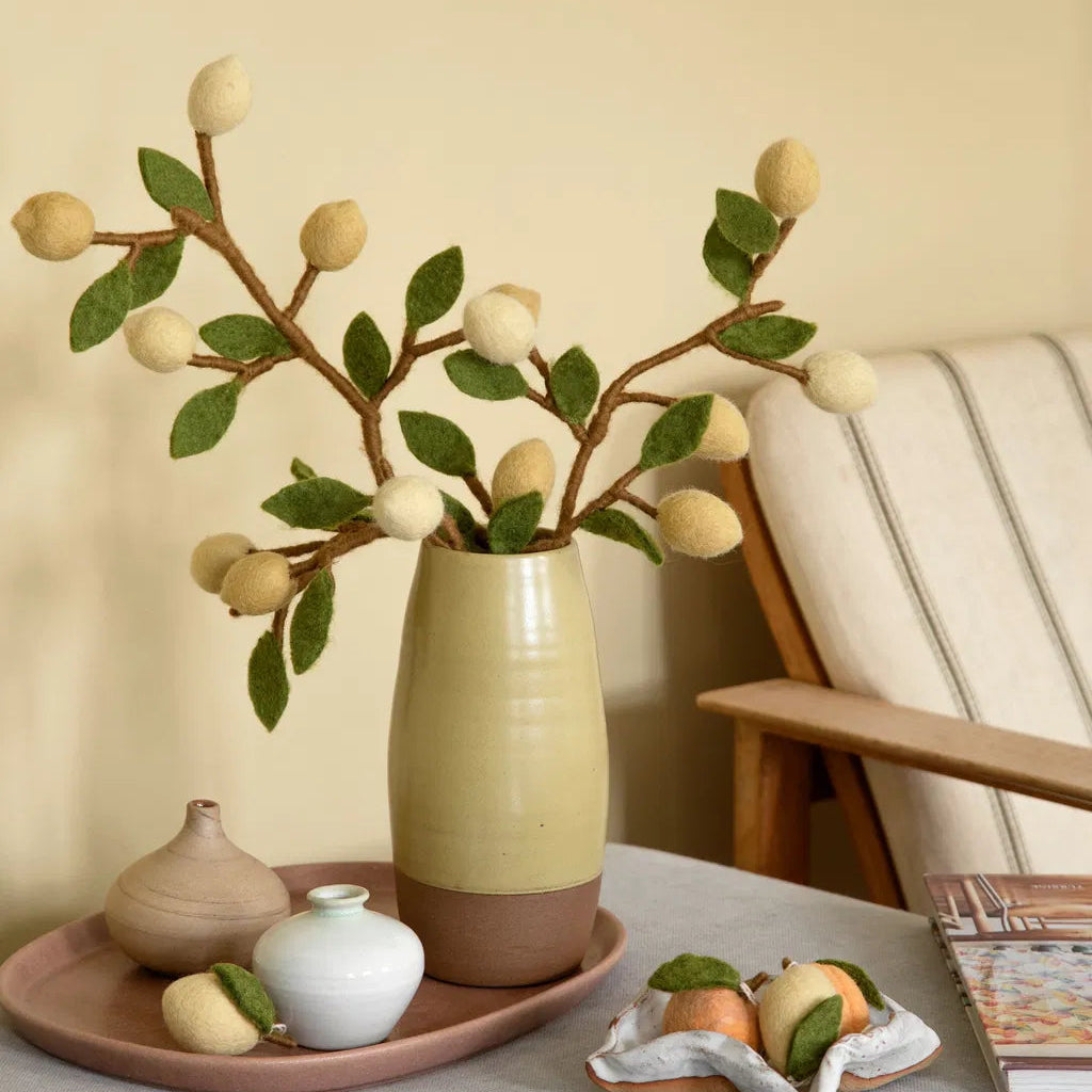 Gry & Sif Felt Lemon Branch