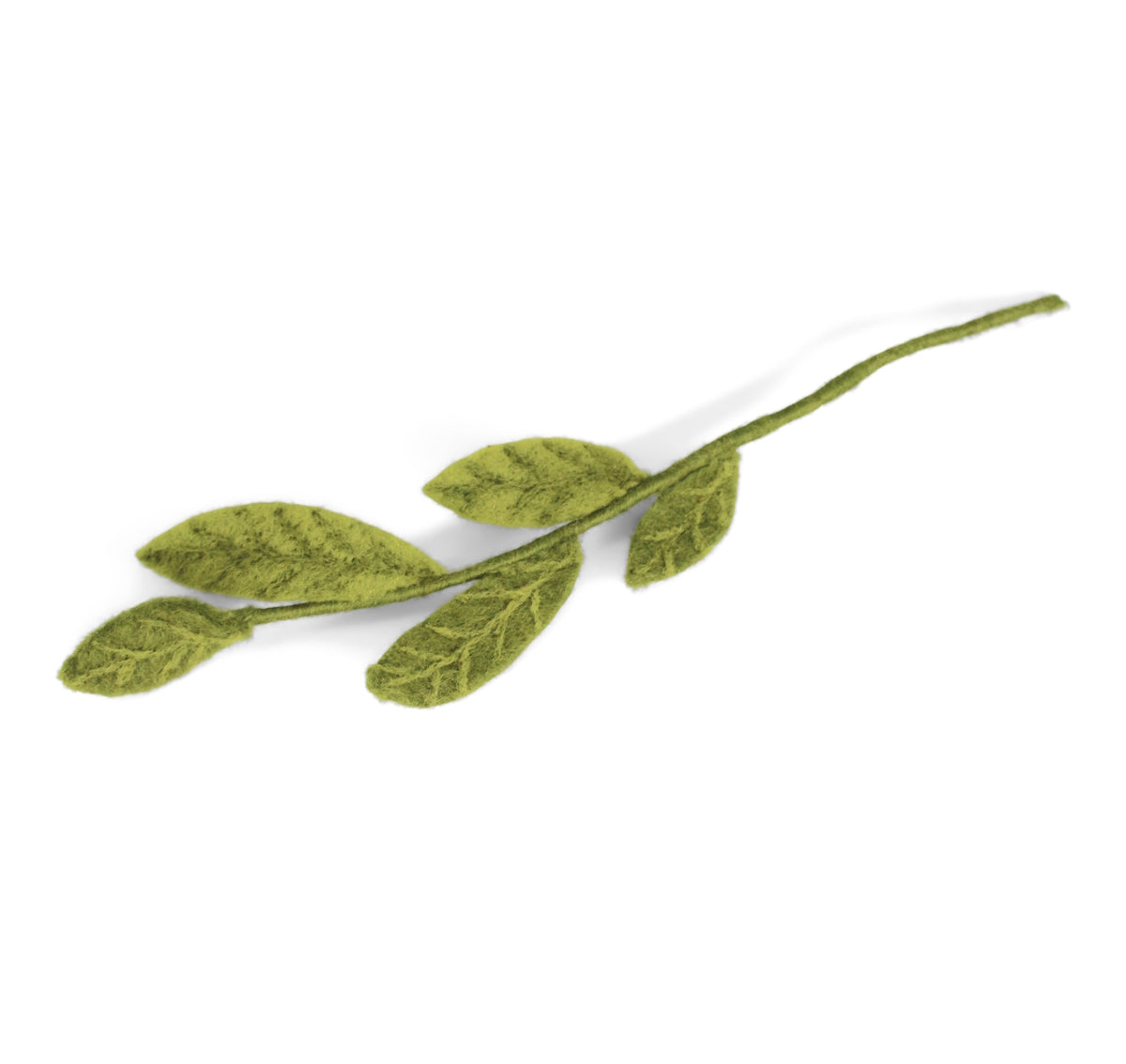 Én Gry & Sif Felt Branch w/ Mix Green Leaves