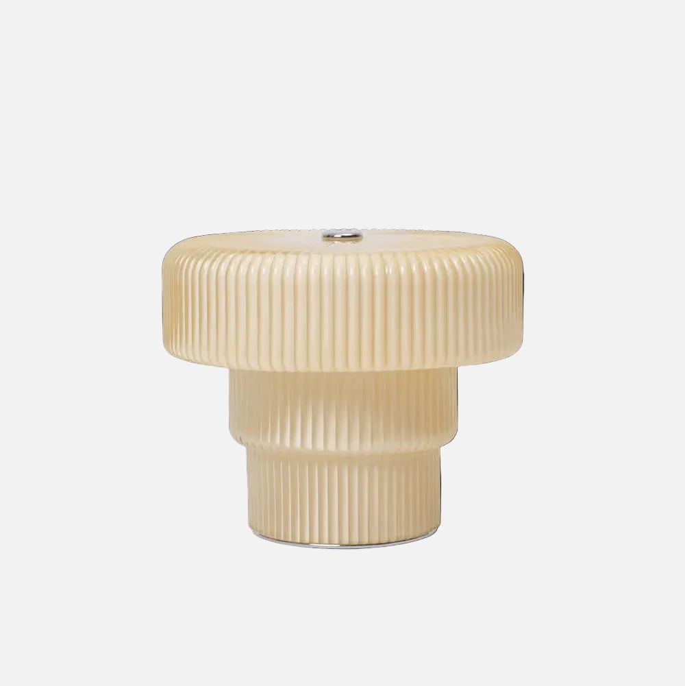 Ferm Living Ripple Portable Lamp in Oat