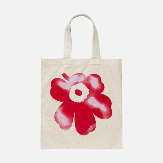 Marimekko Vankka Akvarelli Unikko Kioski Tote Bag
