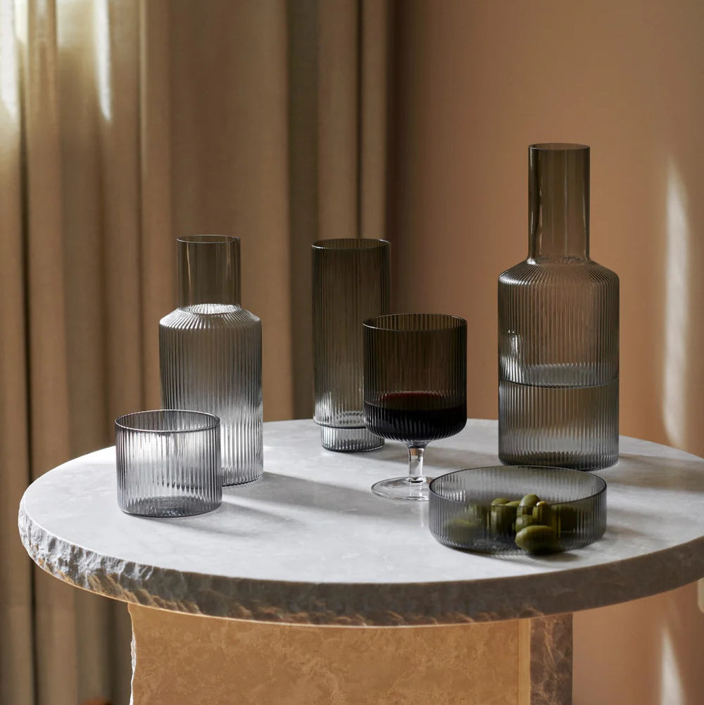 Ferm Living Ripple Wine Glasses