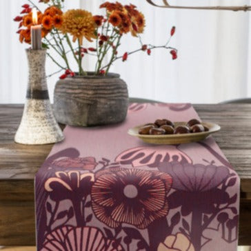 Ekelund Power Purple Table Runner