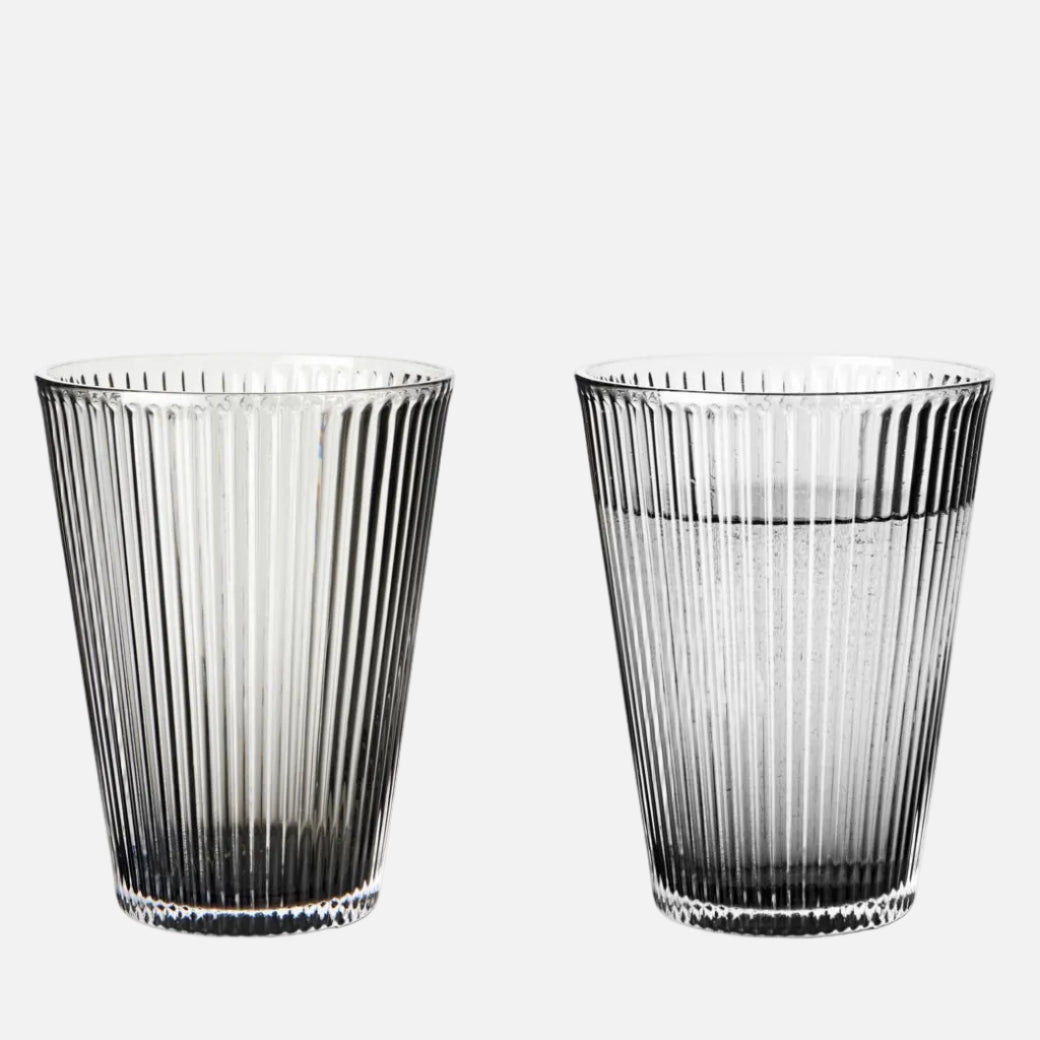 Rosendahl Grand Cru Nouveau Glass Tumblers - Smoke, Set of 2