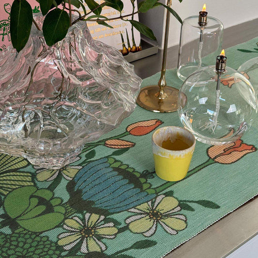 Ekelund Soft Green Table Runner
