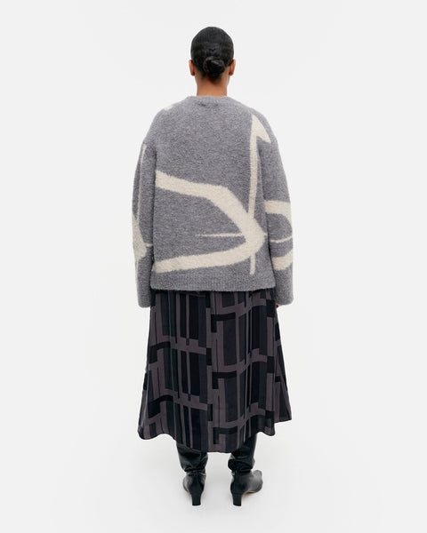 Marimekko Intuitio Rappu Knitted Wool Pullover