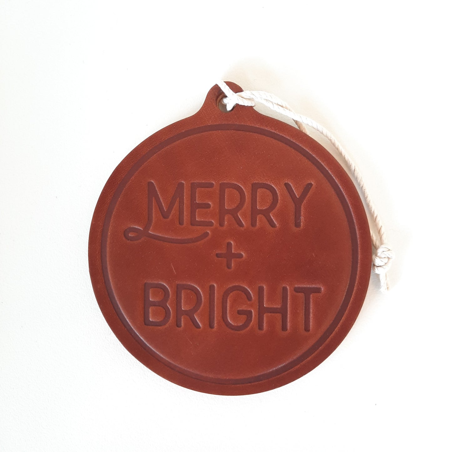 Sugarhouse Leather Ornament