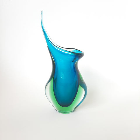 Vintage Murano Summerso Vase