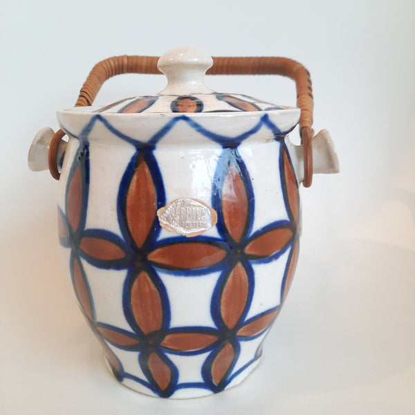 Erphila 1930's Porcelain Biscuit Barrel
