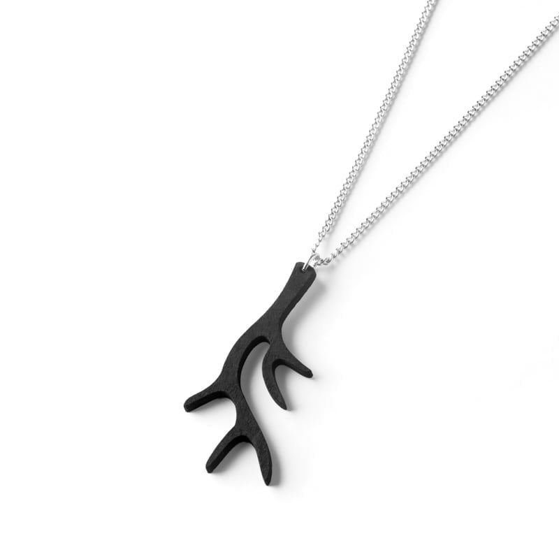 Valona Finnish Birch Antler Necklace