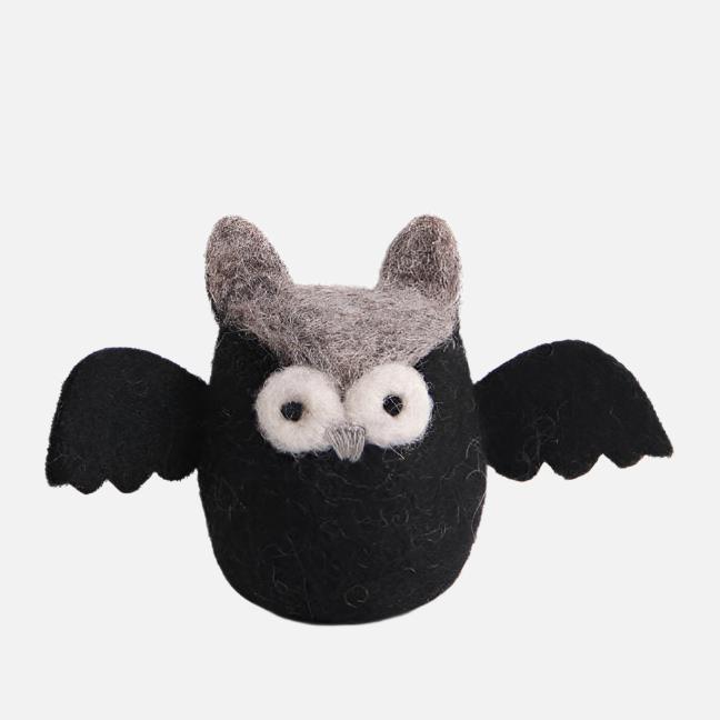 Én Gry  & Sif Felt Halloween Owl Ornament