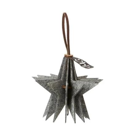 Oohh Collection Eco-Felt Star Ornament