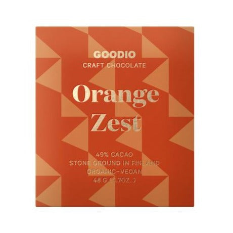 Goodio Orange Zest Craft Chocolate