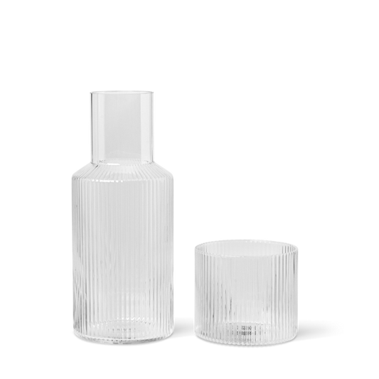 Ferm Living Ripple Carafe Set