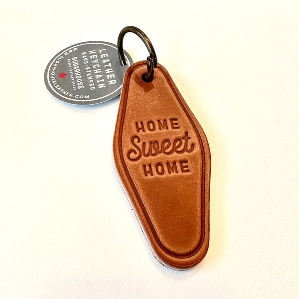 Sugarhouse Leather Keychain