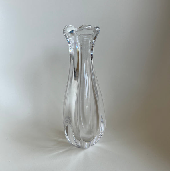 Orrofors Vintage Glass Vase