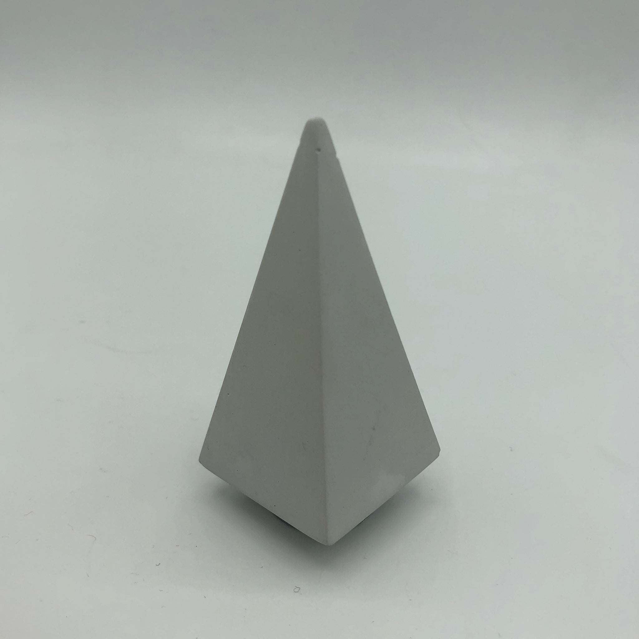 Intentional Grain Concrete Pyramid Ring Cones