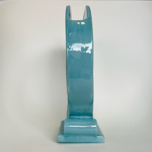 Vintage Turquoise Haeger Vase