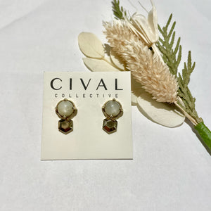 CIVAL Collective Claudette Post Earrings