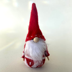 Small Santa Gnome with Arms