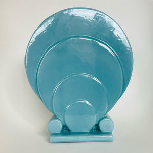 Vintage Turquoise Haeger Vase