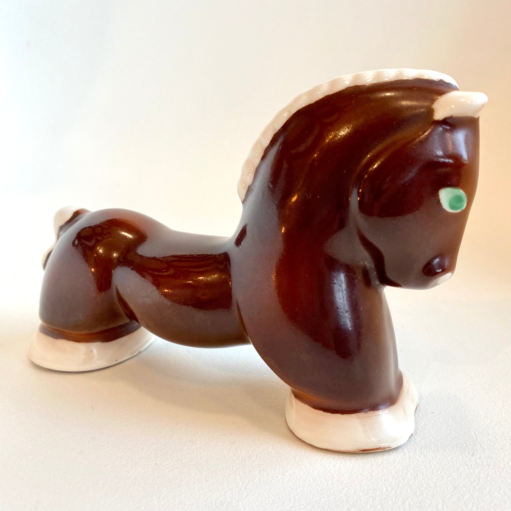Vintage Czech Porcelain Pony
