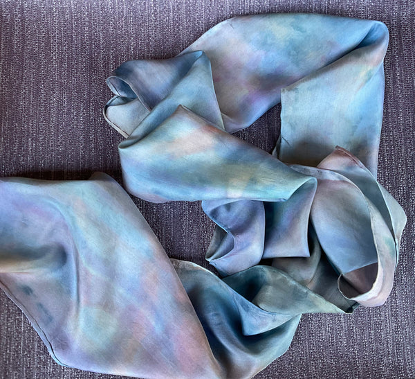 San Marie Studio Hand Dyed Silk Scarves
