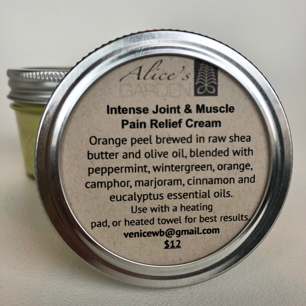 Alice's Garden Intense Joint & Muscle Pain Relief Cream