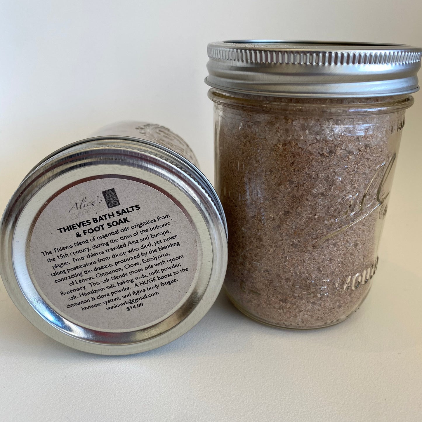 Alice’s Garden Thieves Bath Salts and Foot Soak