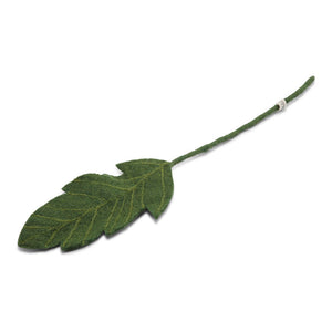Én Gry & Sif Felt Big Green Leaf Branch