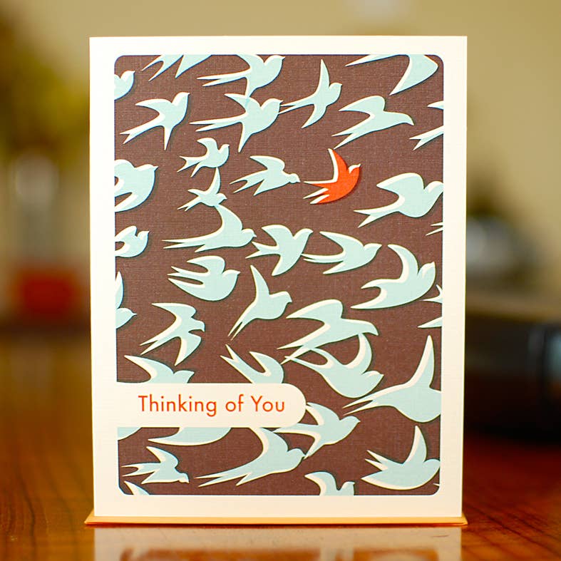 Man vs. George Designs Greeting Cards